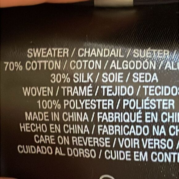 Elie Tahari Knit Crop Mock Turtleneck Over Camisole - Picture 4 of 5